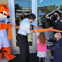 Pantry Ribbon Cutting