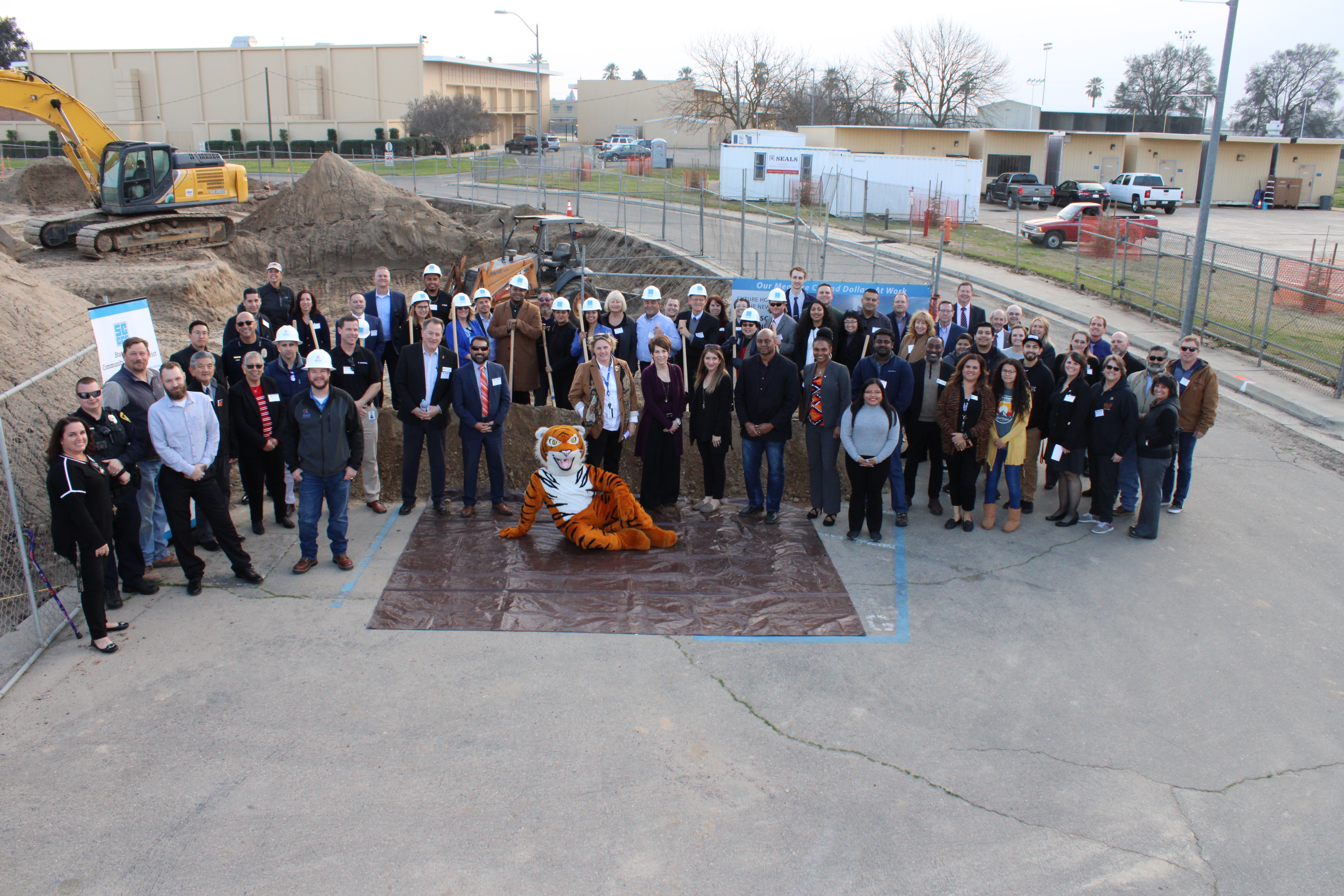 Clyde breaks ground on new Math & Science Building