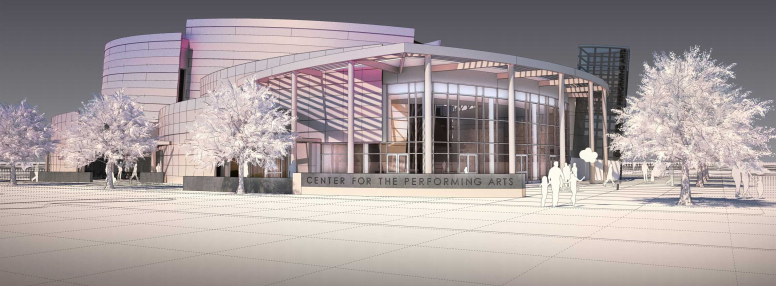 Fine and performing arts center concept