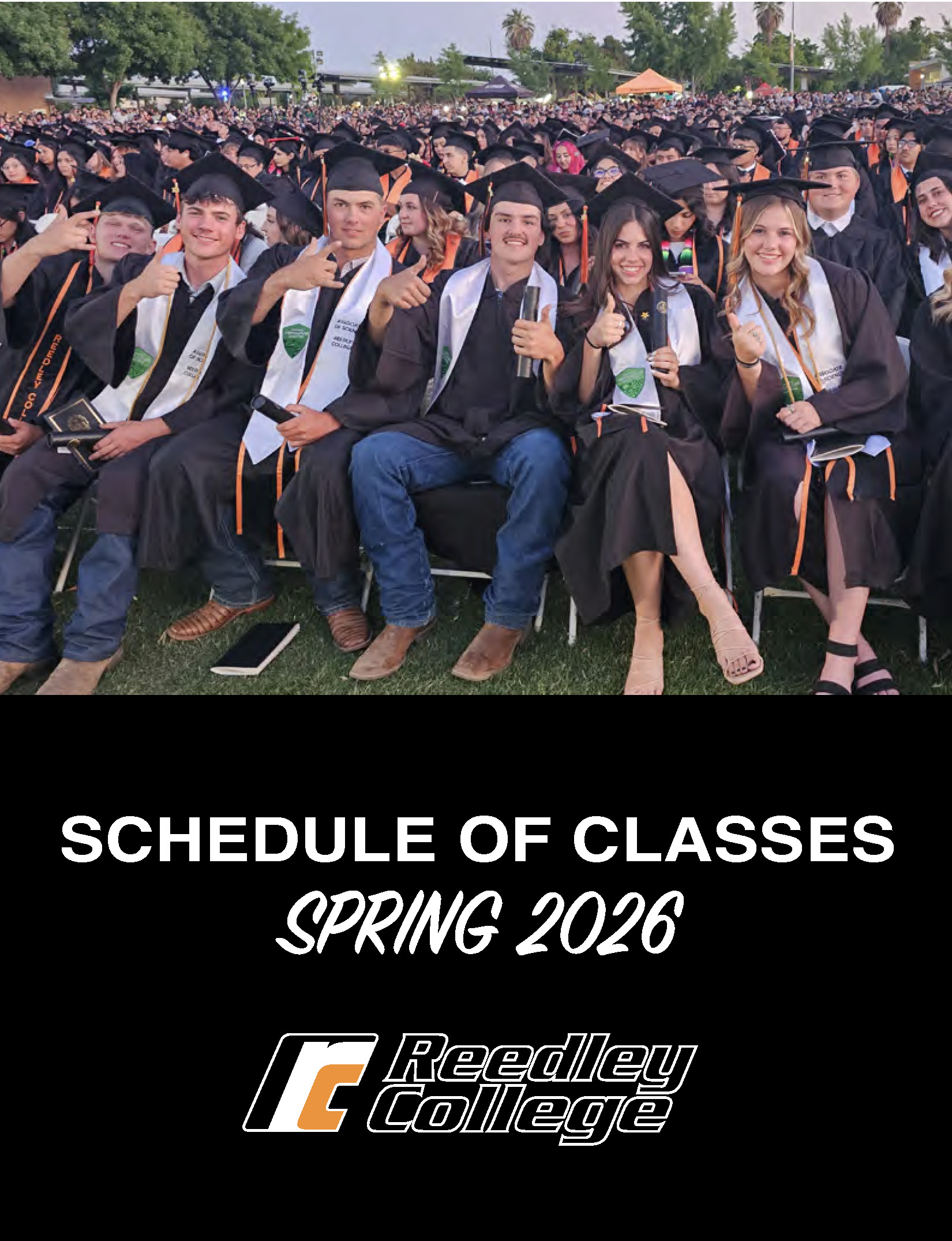 Spring 2025 Schedule Cover