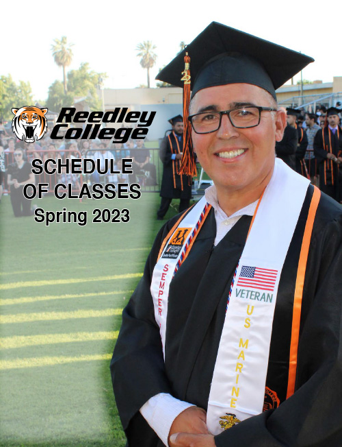 Spring 2023 Schedule Cover