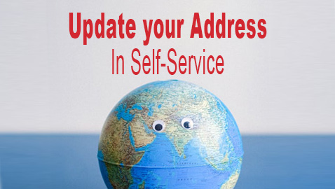 change your address
