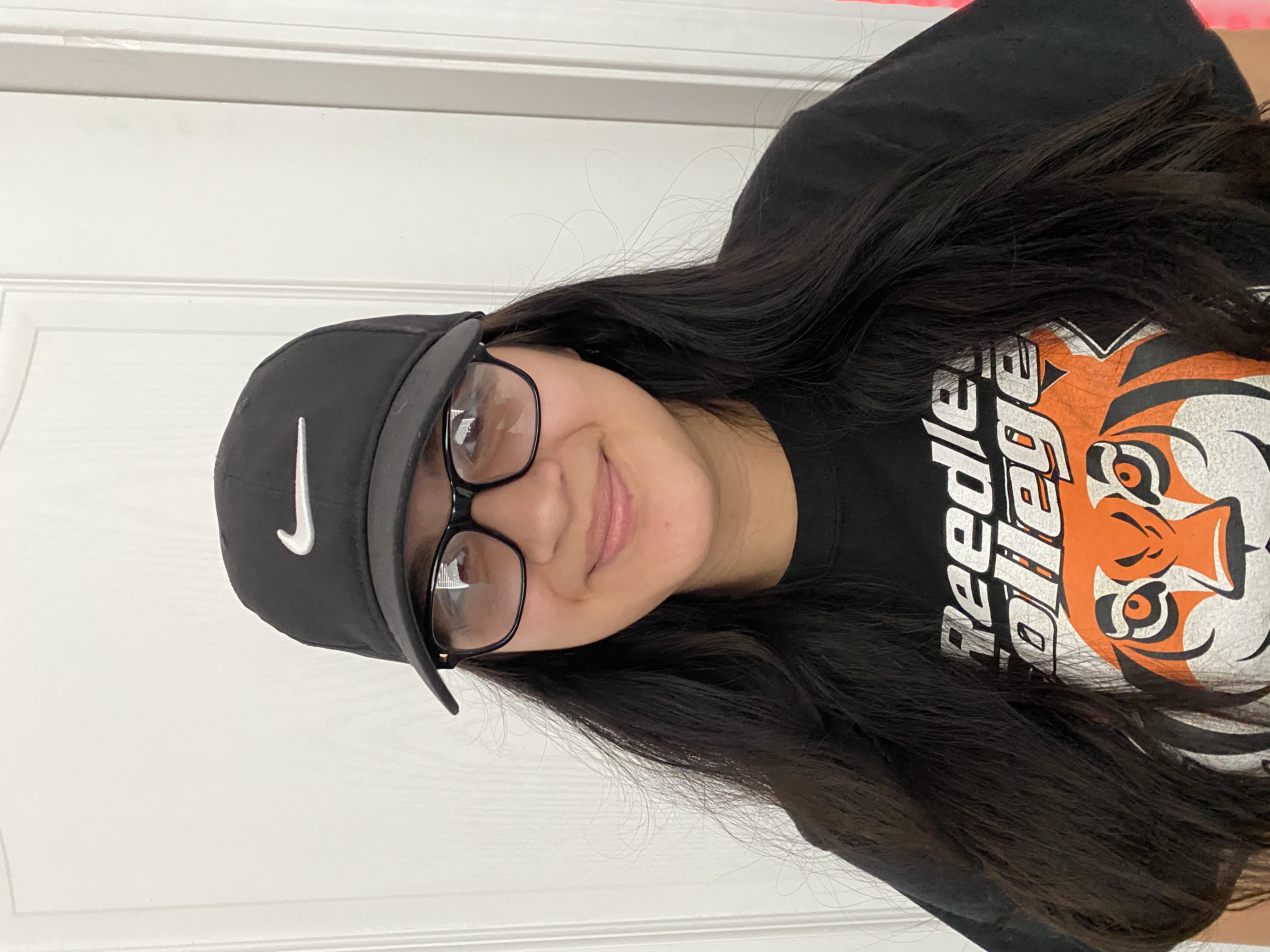 Unacceptable Student Photo with hat on