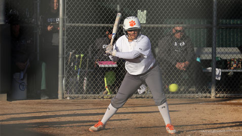 RC Softball player at bat