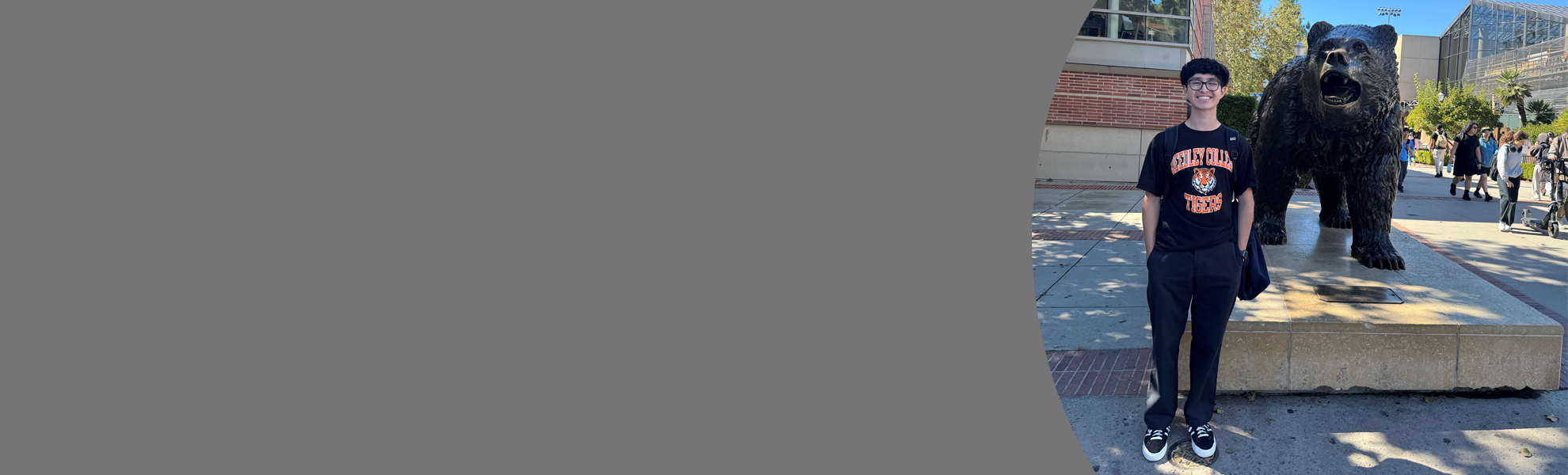 Reedley College student at UCLA