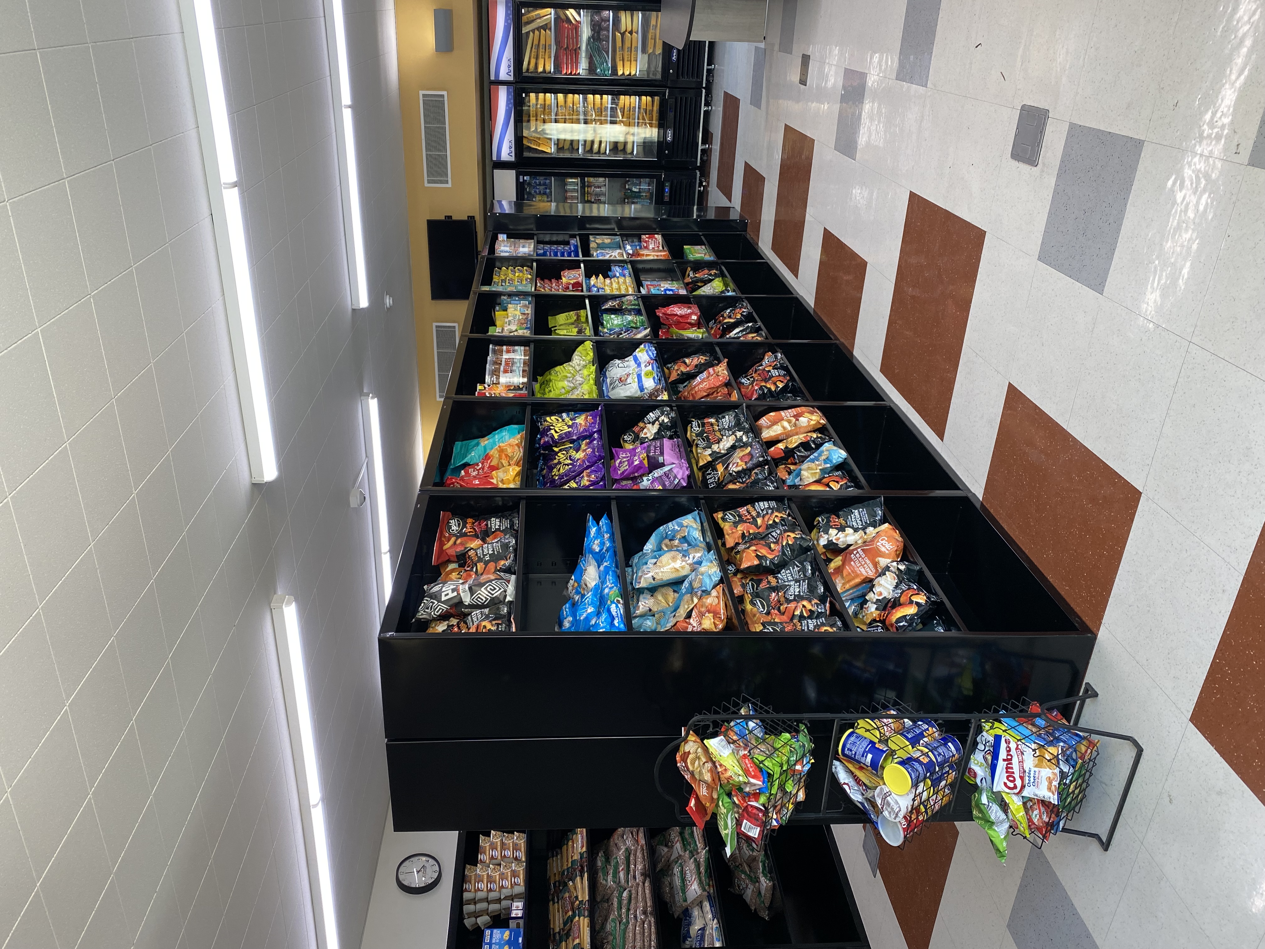 New Pantry with Stocked Shelves